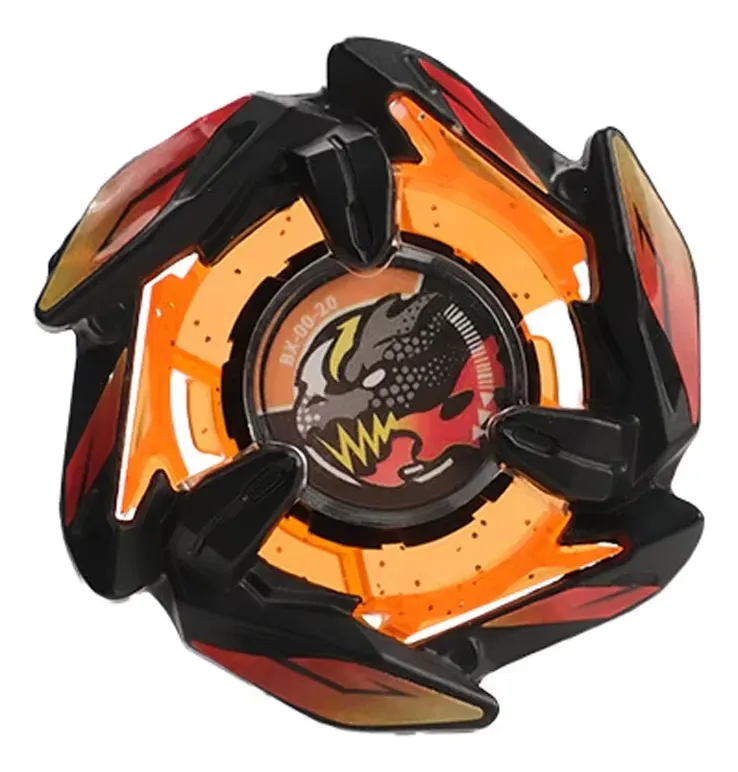 Beyblade Series Bx Juguete Trompo Armable Metalico Negro Naranja
