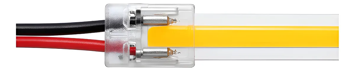 Conectores Tira Led Cob Unicolor 8mm De Ancho